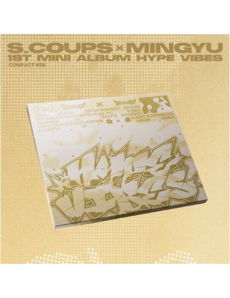 (PRE-ORDER) S.COUPS X MINGYU (SEVENTEEN) - [HYPE VIBES] 1st Mini Album COMPACT Version  - (PRE-ORDER) S.COUPS X MINGYU (SEVENTEE
