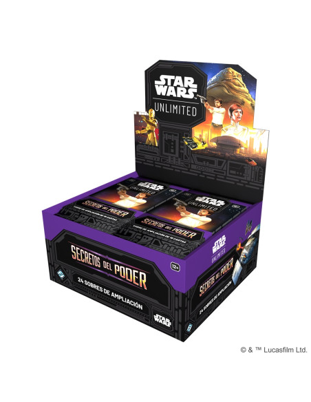Star Wars Unlimited. Secretos del Poder: Caja de Sobres (24) Español  - 