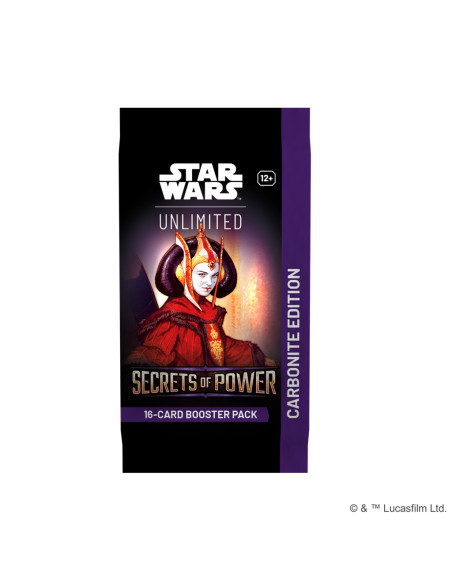 Star Wars Unlimited - Secretos del Poder: Sobre Carbonite (Inglés)  - 