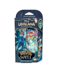 Lorcana. Whispers in the Well: Judy Hopps / Robin Hood Starter Deck (Inglés)  - 