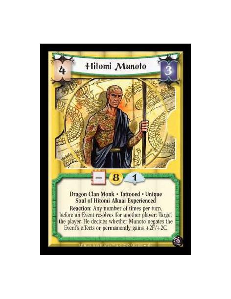 Hitomi Munoto (Español)  - Dragon Clan Monk · Tattooed · Unique · Soul of Hitomi Akuai Experienced. Reaction: Any number of time