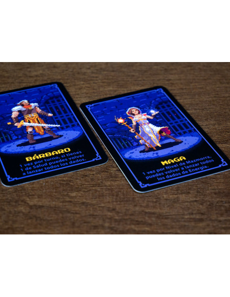 Mazmorra en 1 Carta. Juego de Mesa  - Mazmorra en 1 carta es un juego para un solo jugador de exploración de mazmorras y colocac