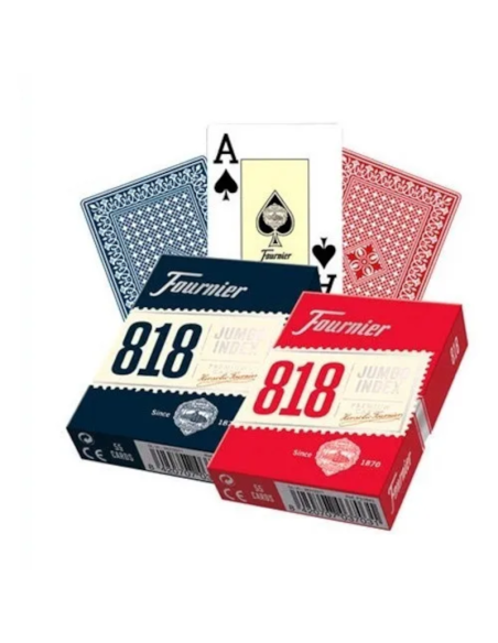 Baraja de Poker nº818 55 Cartas Fournier  - 