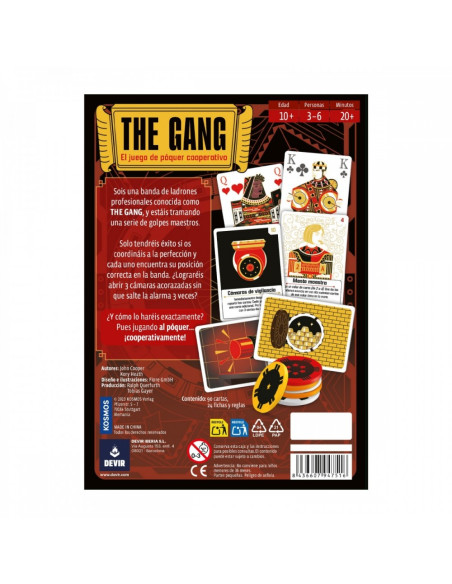 The Gang. A cooperative Poker Game (Spanish)  - 