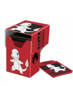 Charmander Deck Box Full View. Pokemon  - Charmander Deck Box Full View. Pokemon
