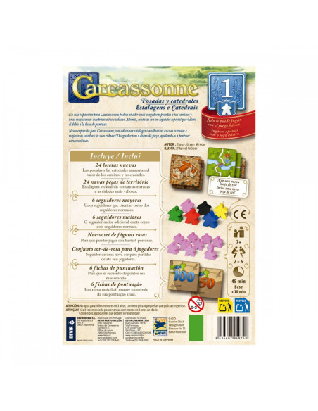 copy of Carcassonne: Mercados y puentes  - 