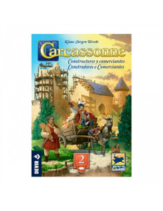 Carcassonne Expansión 2: Constructores y Comerciantes  - La segunda expansión que salió al mercado y una de las mejor valoradas 