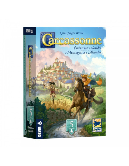 Carcassonne Expansión 5: Emisarios y Alcaldes  - 