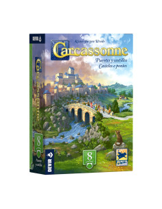 Carcassonne Expansión 8: Puentes y Castillos  - Esta es una de las expansiones más estratégicas para Carcassonne. Además de 16 n
