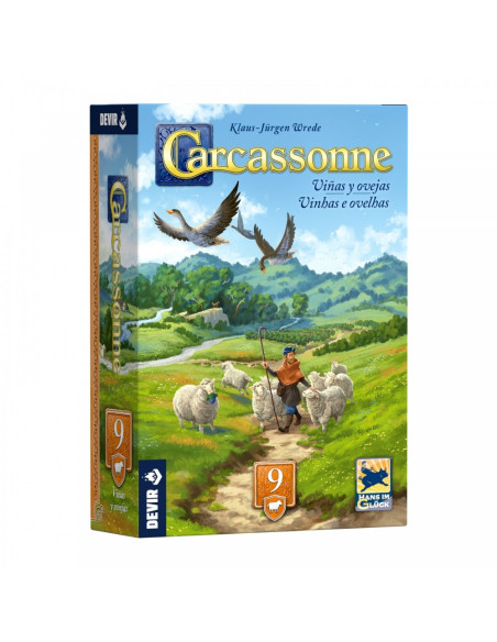 Carcassonne Expansión 9: Viñas y Ovejas  - 