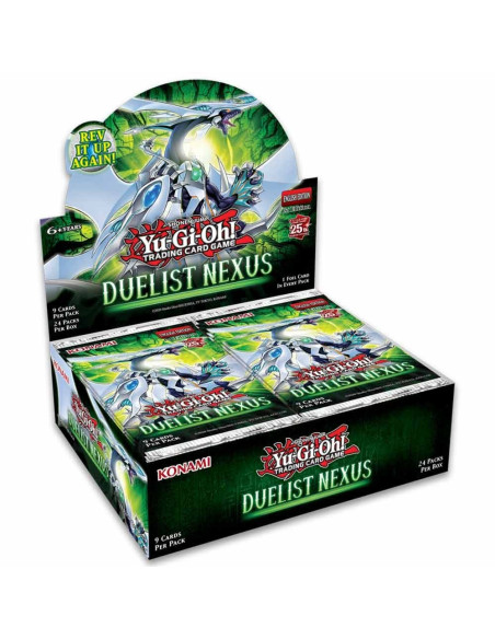 Yu-Gi-Oh! Nexus Duelista: Caja de sobres (24) Inglés  - En este nuevo set, podrás conseguir las cartas con la nueva rareza de se