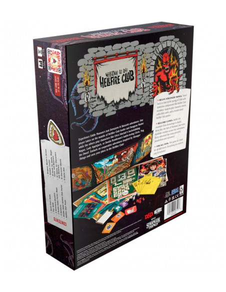 Dungeons and Dragons x Stranger Things: Welcome to the Hellfire Club. Inglés  - El club Fuego Infernal empezó como un refugio pa