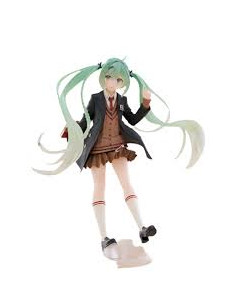 Figura Hatsune Miku Fashion Preppy. Taito  - Figura Hatsune Miku Fashion Preppy. Taito