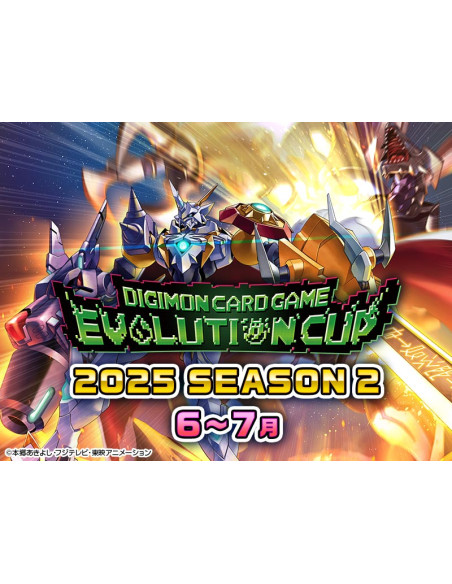 Digimon Evo Cup 2025 Vol.3 Sabado 13 Diciembre 11:15  - Imprescindible comprar la entrada a través de nuestra pagina web. Toda e