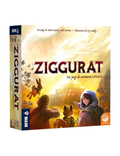 Ziggurat. Juego de Mesa  - En Ziggurat los jugadores se adentran en una campaña legacy cooperativa dividida en seis capítulos. C