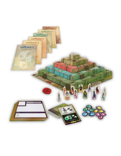 Ziggurat. Juego de Mesa  - En Ziggurat los jugadores se adentran en una campaña legacy cooperativa dividida en seis capítulos. C 2
