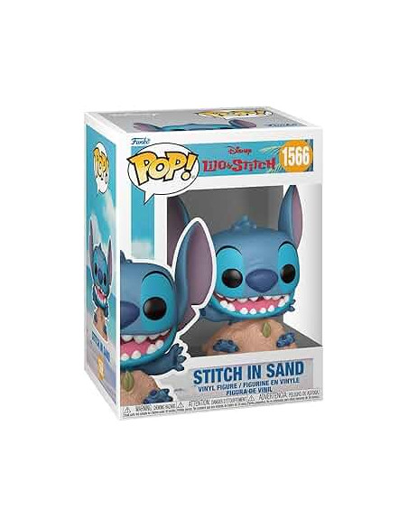 Funko Pop Stitch En La Arena. Lilo & Stitch. Disney  - Funko Pop Stitch En La Arena. Lilo &amp; Stitch. Disney 