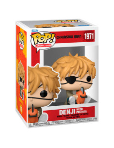 Funko Pop Denji With Pochita. Chainsaw Man  - Funko Pop Denji With Pochita