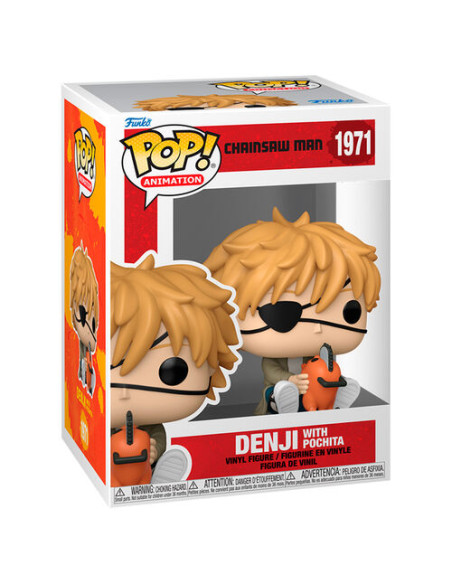 Funko Pop Denji With Pochita. Chainsaw Man  - 