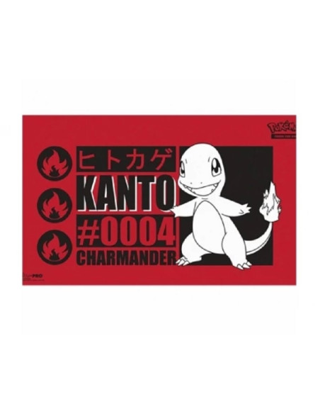 Pokemon. Charmander nº004 playmat. Ultra Pro  - 
Pokemon. Charmander #004 playmat. Ultra Pro

