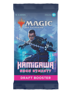 Kamigawa Neon Dynasty: Draft Booster Pack (15 cards) English  - Kamigawa Neon Dynasty: Booster Pack (15 cards) English