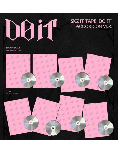 PRE-ORDER Stray Kids SKZ IT TAPE [DO IT] Accordion Ver.  - 

Este es un artículo en preventa. El envío se realizará a finales de