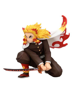 Figure Rengoku Kyojuro Battle ver. -Noodle Stopper- Kimetsu No Yaiba  - Figura Renguku. Kimetsu No Yaiba. (10cm)