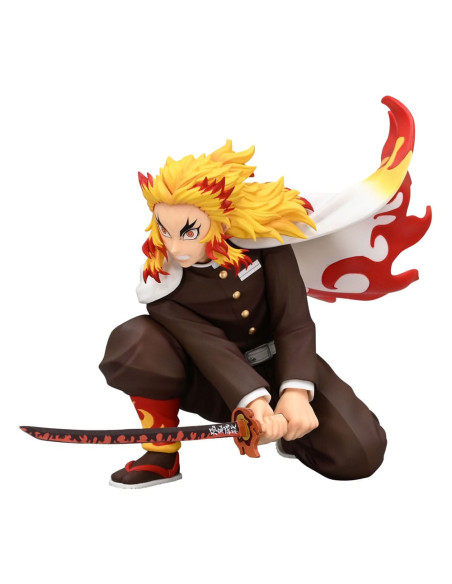 Figure Rengoku Kyojuro Battle ver. -Noodle Stopper- Kimetsu No Yaiba  - Figura Renguku. Kimetsu No Yaiba. (10cm)