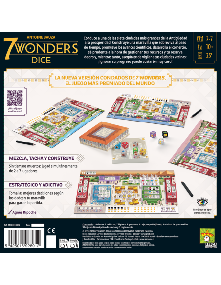 7 Wonders Dice  - 
