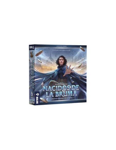 Mistborn (Spanish)  - Brandon Sanderson's Cosmere leaps from the pages of books to the tabletop with Mistborn, the deck-building