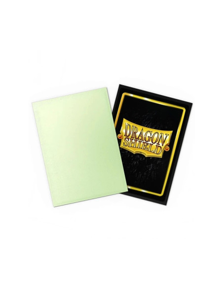 Dragon Shield Standard Size Sleeves (63x88mm) - Gooseberry Dual Mate (100)  - Compatible with Magic The Gathering, Pokémon TCG, 