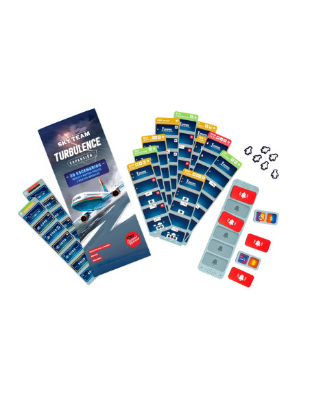 Sky Team: Turbulence  - ¡Agárrense a sus asientos!
Queridos pilotos, los cielos han sido clementes hasta ahora, pero os espera u