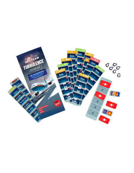 Sky Team: Turbulence  - ¡Agárrense a sus asientos!
Queridos pilotos, los cielos han sido clementes hasta ahora, pero os espera u