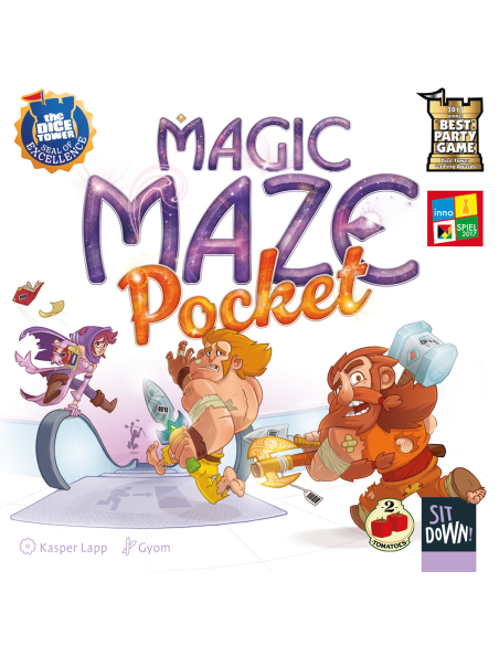Magic Maze Pocket  - Magic Maze Pocket es la versión de bolsillo y económica de Magic Maze, ¡perfecta para llevarte la aventura 