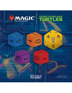 RESERVA MTG - Teenage Mutant Ninja Turtles: Dice and Token Pack (Inglés)  - Este producto es una RESERVA, y se servirá en la fec 2