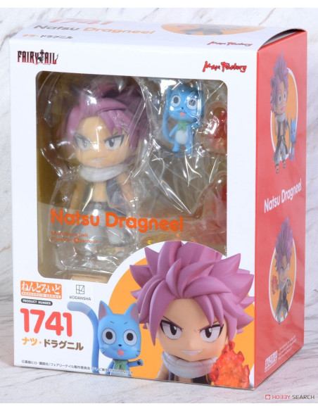 Figure Natsu Dragneel. Fairy Tail. Nendoroid.  - Figure Natsu Dragneel. Fairy Tail. Nendoroid. 10cm