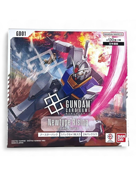 Gundam Newtype Rising GD01: Booster Box (24) Japones  - 