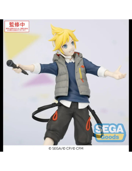 Figura Kagamine Len. Street Sekai. Hatsune Miku. Colorful Stage!