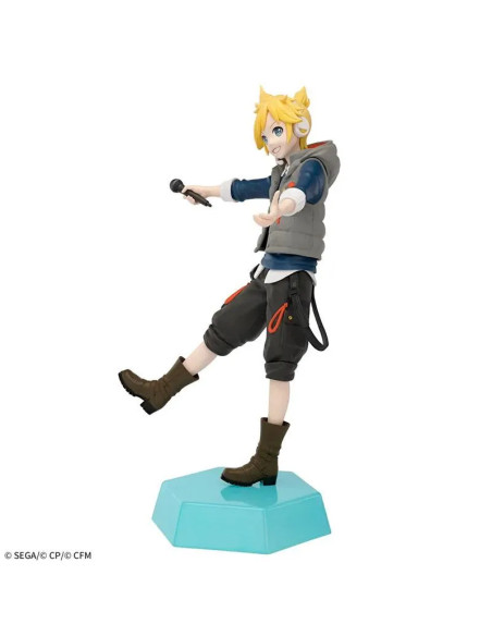 Figura Kagamine Len. Street Sekai. Hatsune Miku. Colorful Stage!