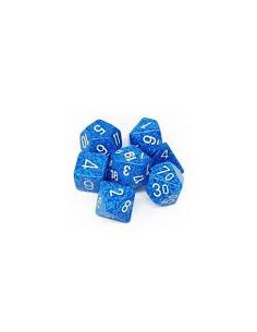 Set 7 Dados Speckled Water. Chessex  - Set 7 Dados Speckled Water. 2