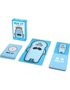 Mix It Monster Edition  - Mix It es un juego de cartas ideal para jugar en familia y con los más peques de la casa en el que con 2