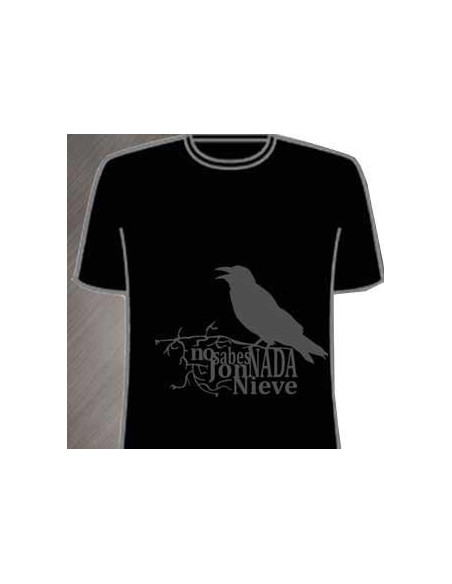 Camiseta No Sabes Nada Jon Nieve (Chico / Chica)  - 