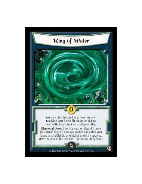 Ring of Water  - You may play this card as a Reaction after resolving the fourth Battle action during one battle from cards with