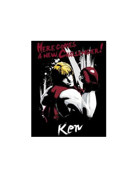 Camiseta Ken New Challenger. Street Fighter  - 