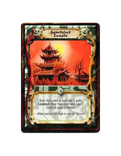 Sanctified Temple  - TempleBow this card: Produce 2 Gold.  Limited: Any number of times per turn, bow this card and pay 2 Gold: 