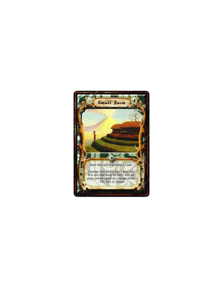 Small Farm  - FarmBow this card: Produce 1 Gold.