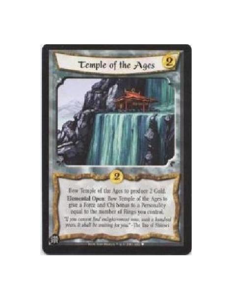 Temple of the Ages  - Bow Temple of the Ages to produce 2 Gold.Elemental Open: Bow Temple of the Ages to give a Force and Chi bo