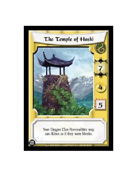 The Temple of Hoshi (Español)  - Your Dragon Clan Personalities may cast Kihos as if they were Monks.