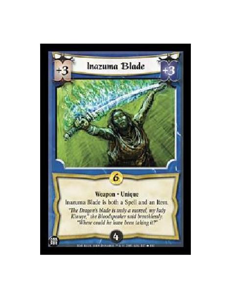 Inazuma Blade  - Weapon · UniqueInazuma Blade is both a Spell and an Item. 