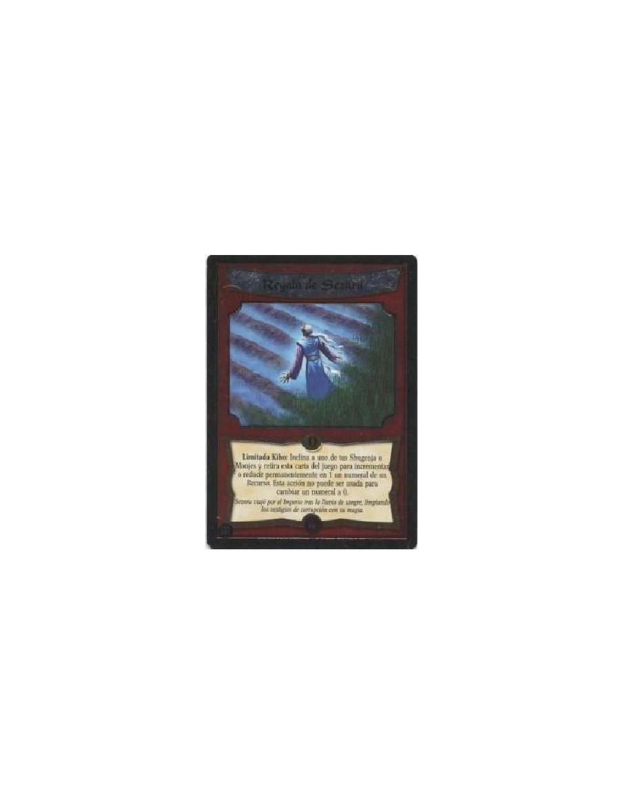 Sezaru's Gift FOIL  - Kiho Limited: Bow one of your Shugenja or Monks and remove this card from the game to permanently increase